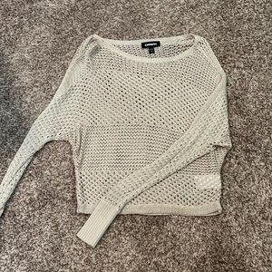 Express XS off the shoulder sweater
